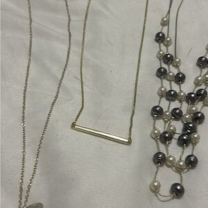 Silver and Pearl Jewelry Lot